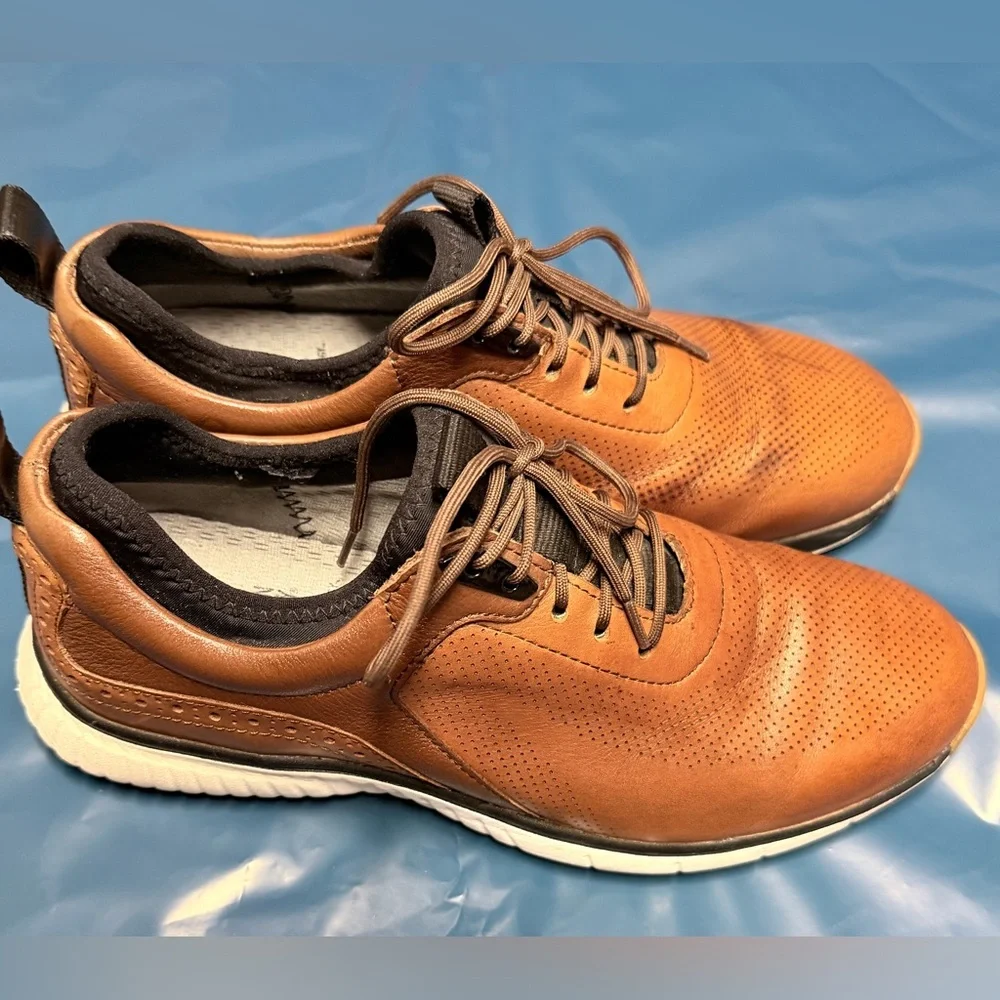 Johnston & Murphy Men’s H1 Luxe Hybrid XC4 waterproof Golf Shoes (Size: 8)